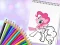 Gêm Cute Pony Coloring Book ar-lein
