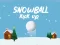 Gêm Snowball Kickup ar-lein