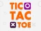 Gêm Tic Tac Toe Arcade ar-lein