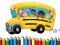 Gêm School Bus Coloring Book ar-lein