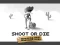 Gêm Shoot or Die Western duel ar-lein