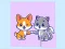 Gêm Cats and Dogs Puzzle ar-lein