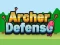 Gêm Archer Defense Advanced ar-lein