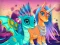 Gêm Cute Unicorns And Dragons Puzzle ar-lein