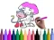 Gêm Dora Coloring Fun Time ar-lein
