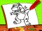 Gêm Easy Kids Coloring Dinosaur ar-lein