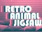 Gêm Retro Animal Jigsaw ar-lein