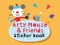 Gêm Arty Mouse & Friends Sticker Book ar-lein
