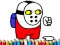 Gêm Space Dude Coloring Book ar-lein