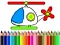 Gêm Back To School Helicopter Coloring ar-lein