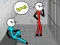 Gêm Crazy Stickman Escape ar-lein