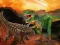 Gêm Dinosaurs Fight Jigsaw ar-lein