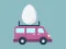 Gêm Eggs and Cars ar-lein