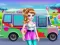 Gêm Girly Ice Cream Truck Car Wash ar-lein