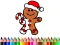 Gêm Back To School: Christmas Cookies Coloring ar-lein
