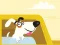 Gêm Adorable Puppies in Cars Match 3 ar-lein