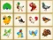 Gêm Birds Board Puzzles ar-lein