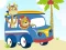 Gêm Cute animals with cars difference ar-lein
