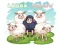 Gêm Lambs Jigsaw ar-lein