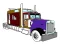 Gêm American Trucks Coloring ar-lein