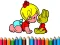 Gêm Back To School: Aby Girl Coloring ar-lein