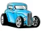 Gêm Hot Rod Coloring ar-lein