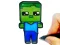 Gêm Easy Kids Coloring Mineblox ar-lein