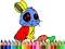 Gêm Back To School: Rabbit Coloring Book ar-lein