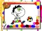 Gêm Football Coloring Time ar-lein