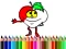 Gêm Back To School: Fruits Coloring ar-lein
