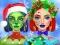 Gêm Ellie Christmas Makeup ar-lein