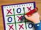Gêm Tic Tac Toe Paper Note II ar-lein