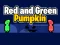 Gêm Red and Green Pumpkin ar-lein