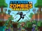 Gêm Stickman vs Zombies Minecraft ar-lein