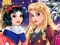 Gêm Aurora and Snow White Winter Fashion ar-lein