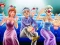 Gêm Ice Family Movie Night ar-lein