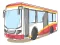 Gêm Cartoon Bus Slide ar-lein