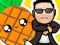 Gêm Pineapple and pen vs gangnam style ar-lein