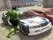 Gêm Chained Car vs Hulk ar-lein