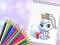 Gêm Cute Animals Coloring Book ar-lein