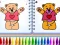 Gêm Cute Teddy Bear Colors ar-lein