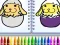 Gêm Coloring Bunny Book ar-lein