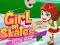 Gêm Girl on Skates Pizza Mania ar-lein