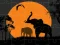Gêm Elephant Silhouette Jigsaw ar-lein