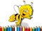 Gêm Back To School: Bee Coloring Book ar-lein