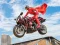 Gêm Real Motorbike Super Hero Stunt 3D ar-lein