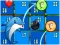 Gêm Dolphin Dice Race ar-lein
