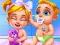 Gêm Newborn Sweet Baby Twins ar-lein