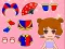 Gêm Lovely Doll Dress Up Game ar-lein