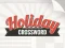 Gêm Holiday Crossword ar-lein